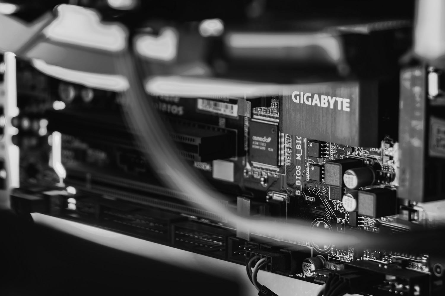 Rack mounted compute hardware