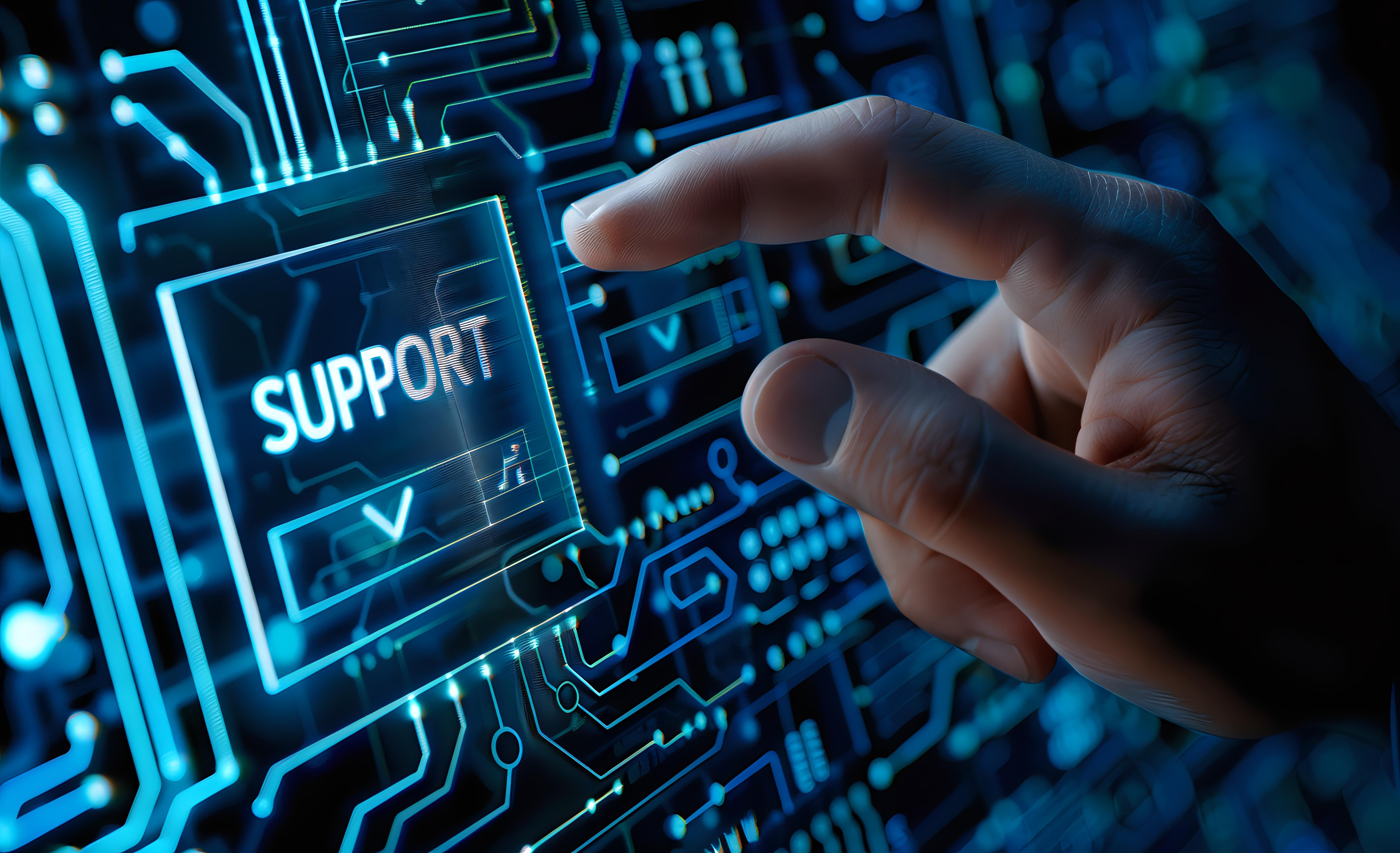 Professional support team providing expert cybersecurity assistance